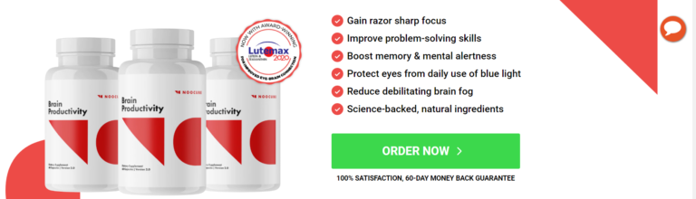 Noocube for brain productivity website screen