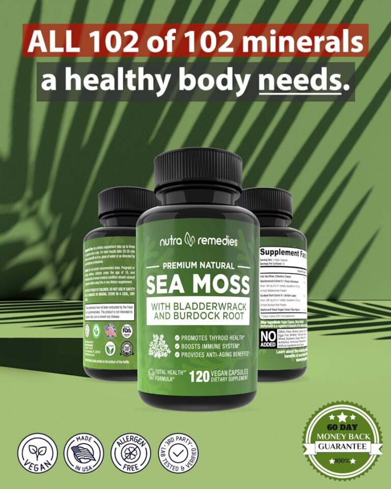 The Ultimate Guide To Irish Sea Moss Benefits Nootropic Blend