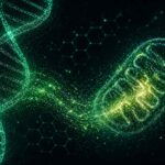 NMN supplement concept showing NAD cellular energy and mitochondrial function