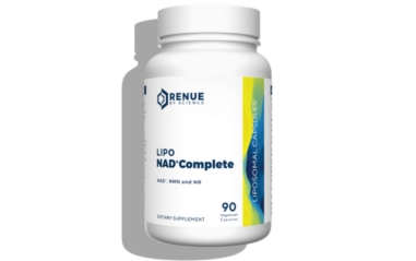 Renue By Science liposomal NMN and NAD+ booster product lineup for longevity support