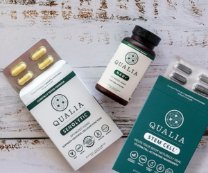 Qualia Senolytic, Qualia NAD+ and Qualia Stem Cell supplements for optimized aging and cellular rejuvenation
