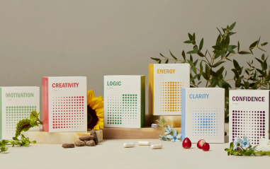 Thesis nootropics review showing Motivation Creativity Logic Energy Clarity and Confidence stacks