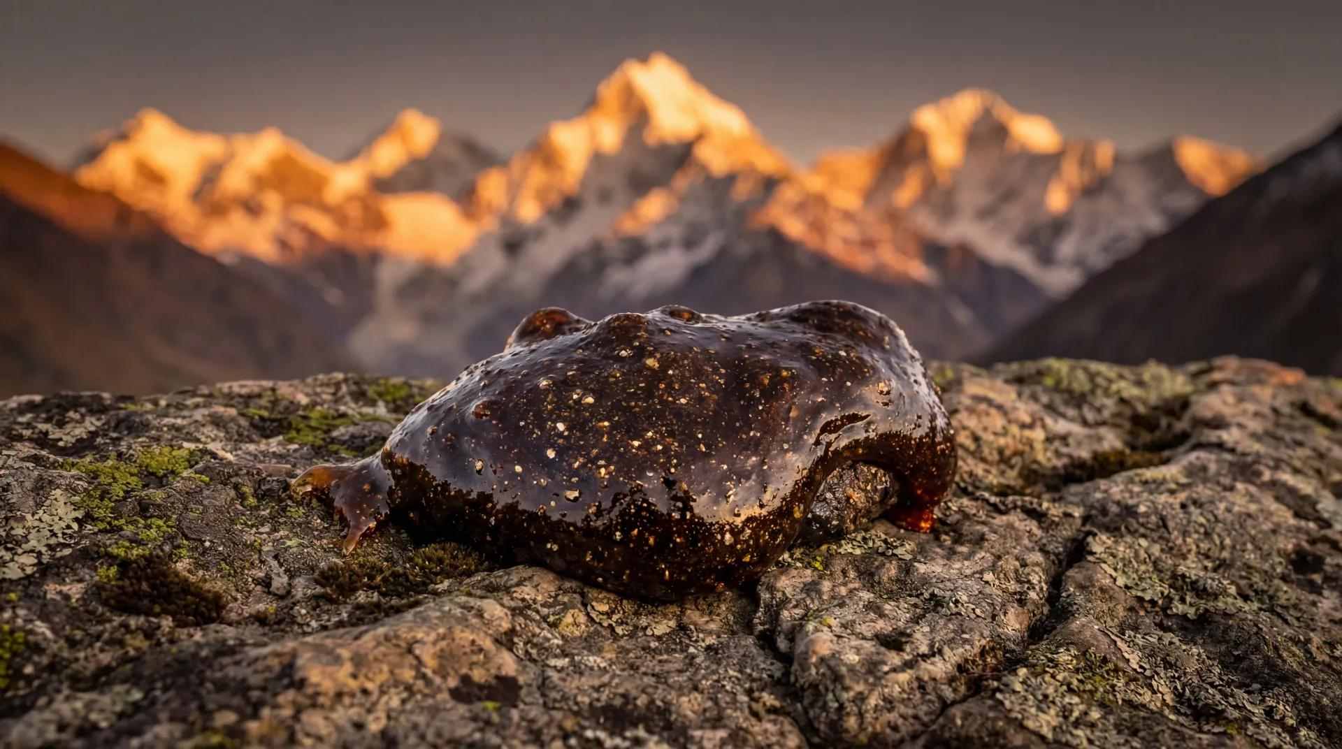 Shilajit resin featured in an article about its potential health benefits